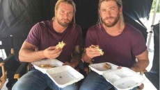 Bobby Bobby Holland Hanton et Chris Hemsworth